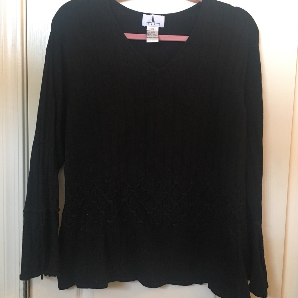 Sexy black sweater